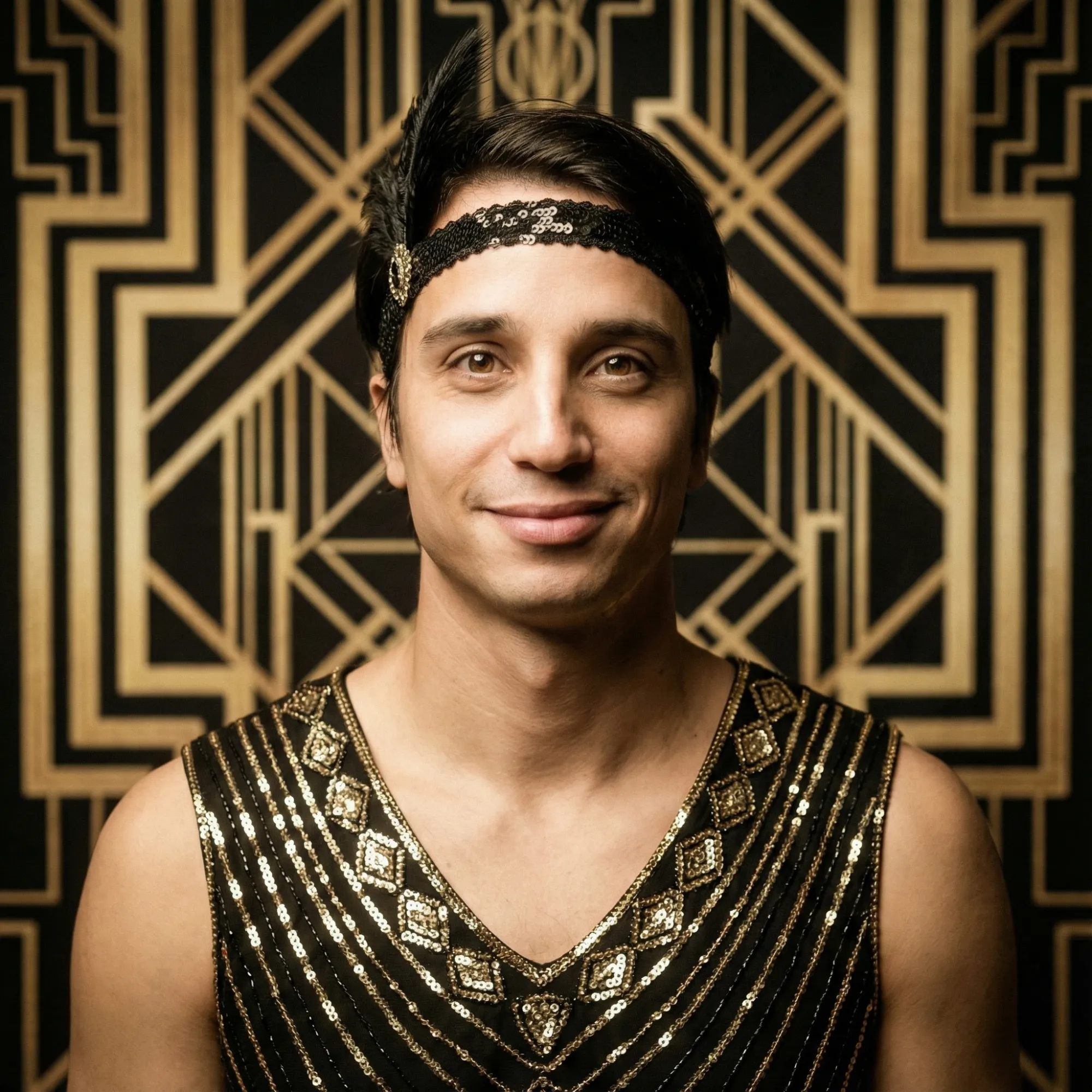 AI generated 1920s portrait