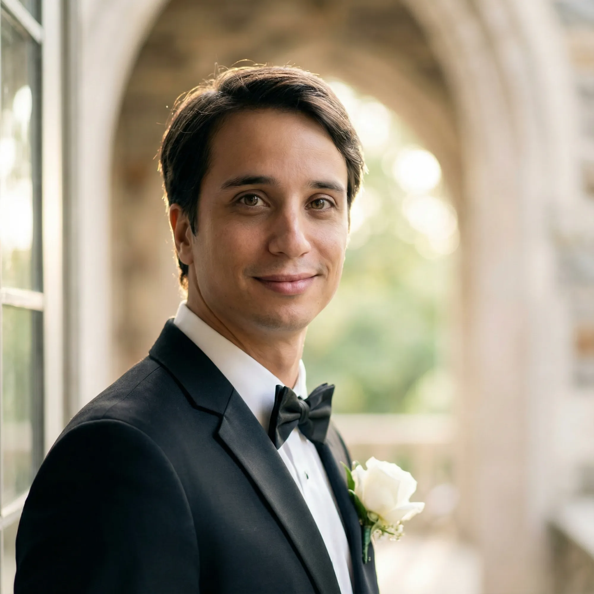 AI generated wedding portrait