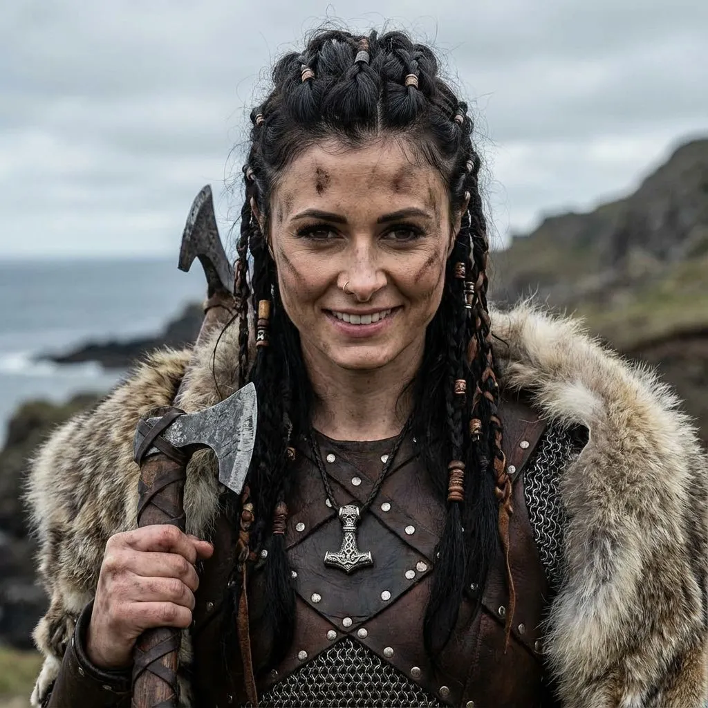 AI generated powerful portrait