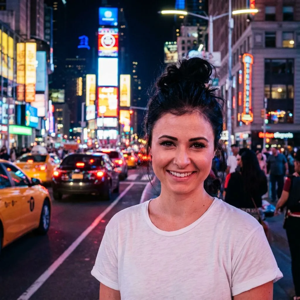 AI generated city portrait