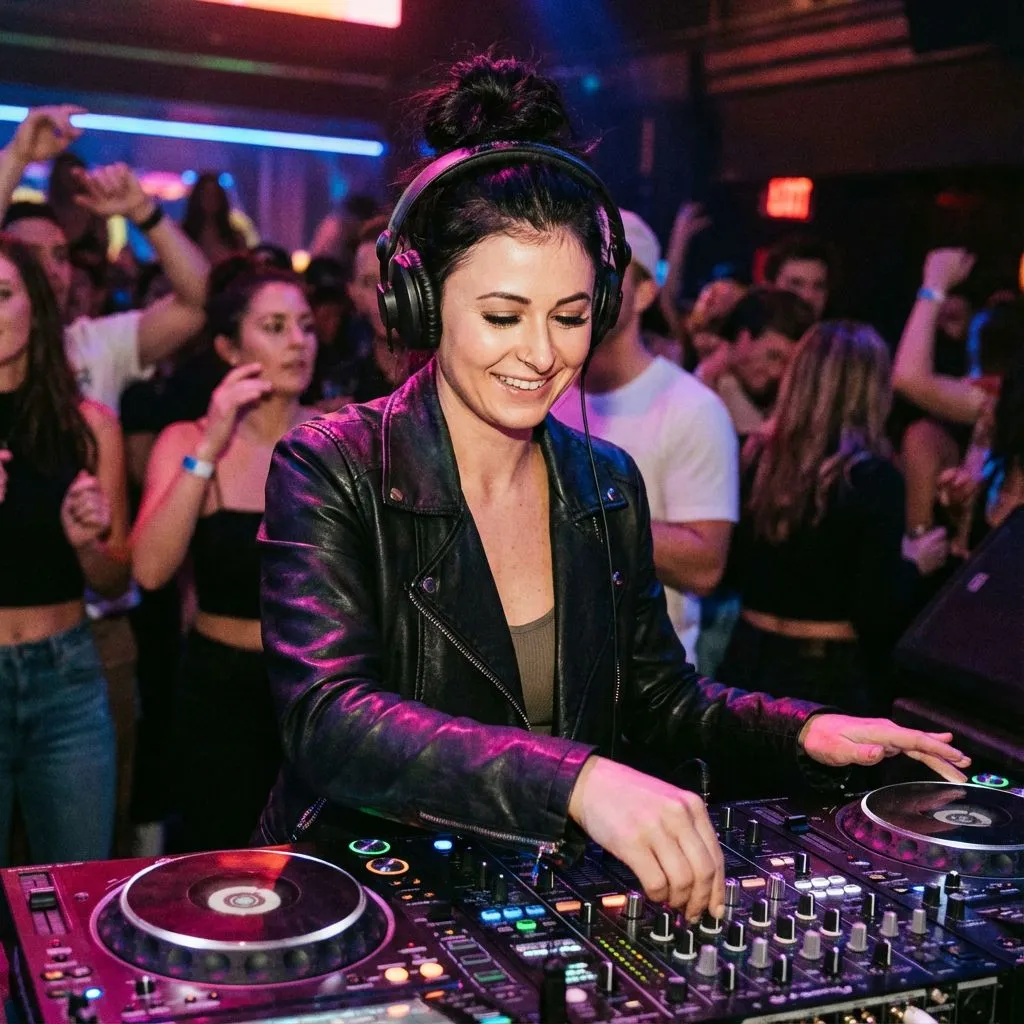 AI generated DJ portrait