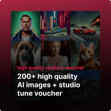 High quality studio e-voucher