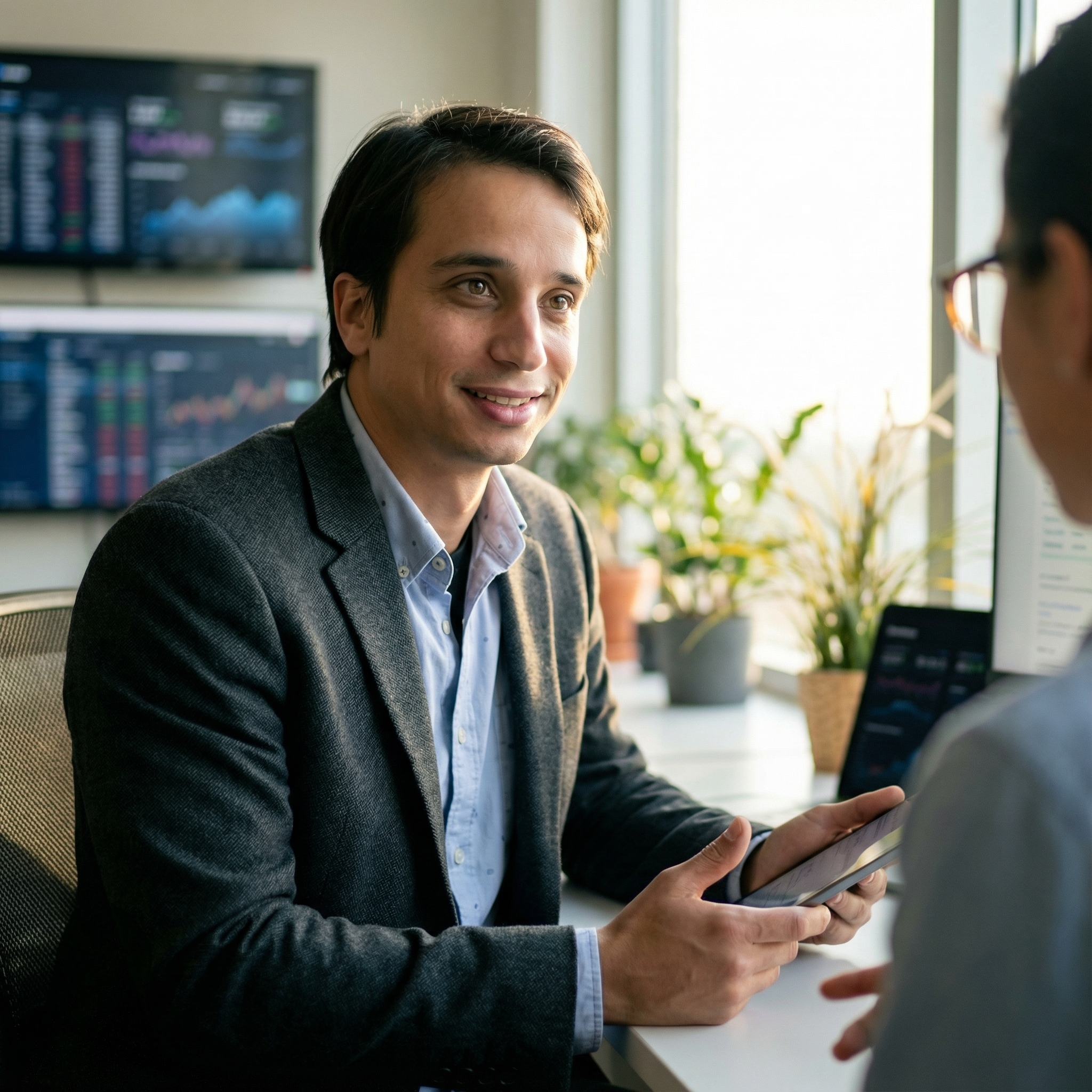 AI generated business entrepreneur portrait