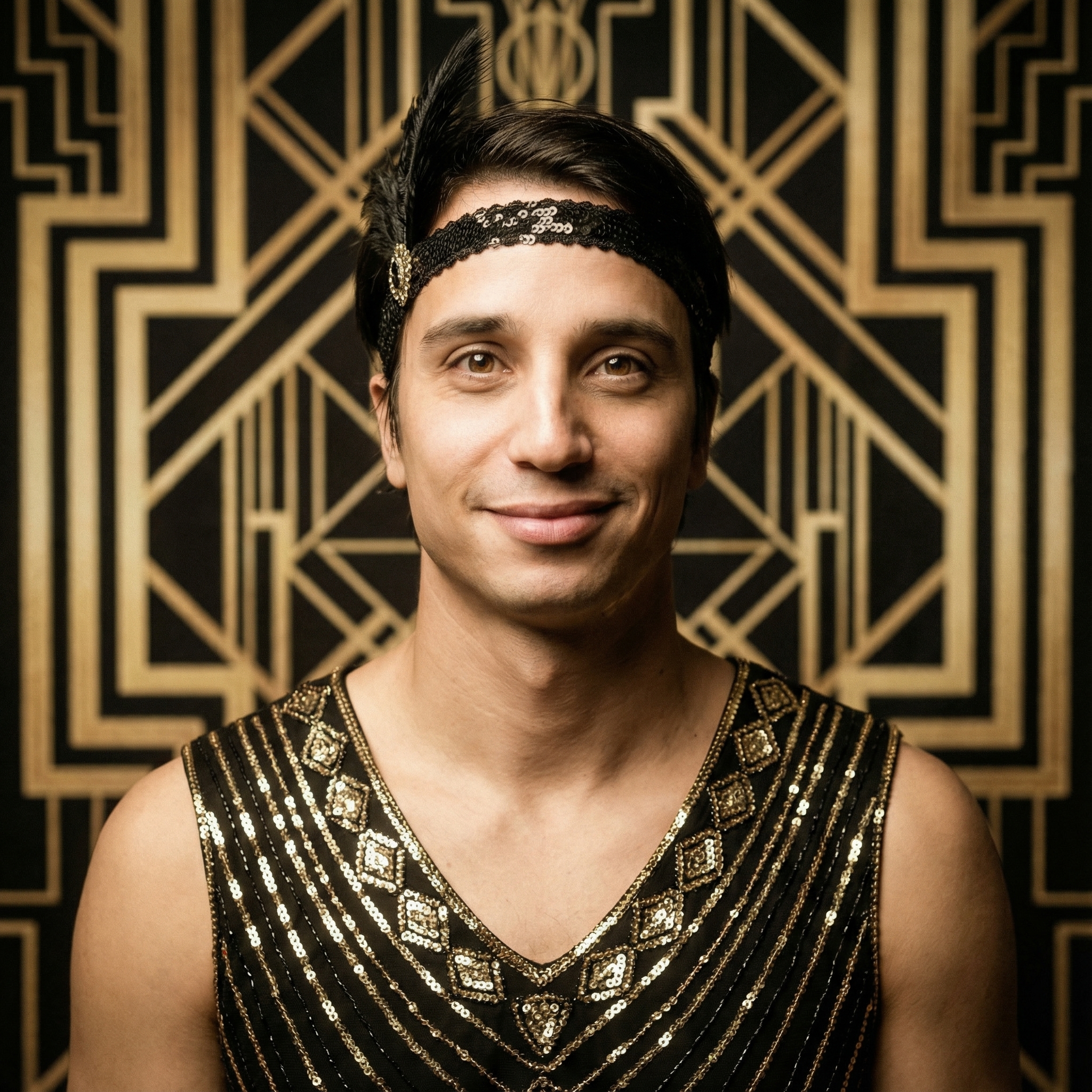 AI generated 1920s portrait