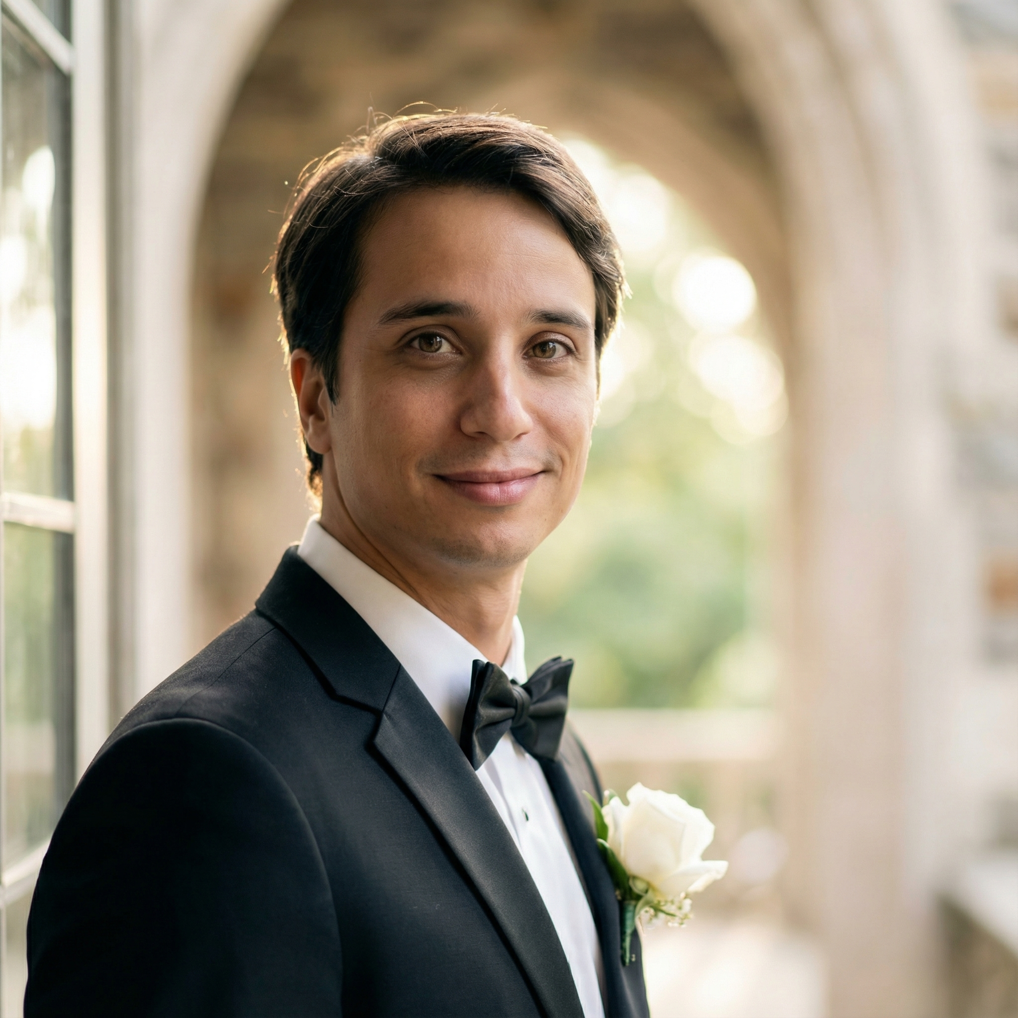 AI generated wedding portrait