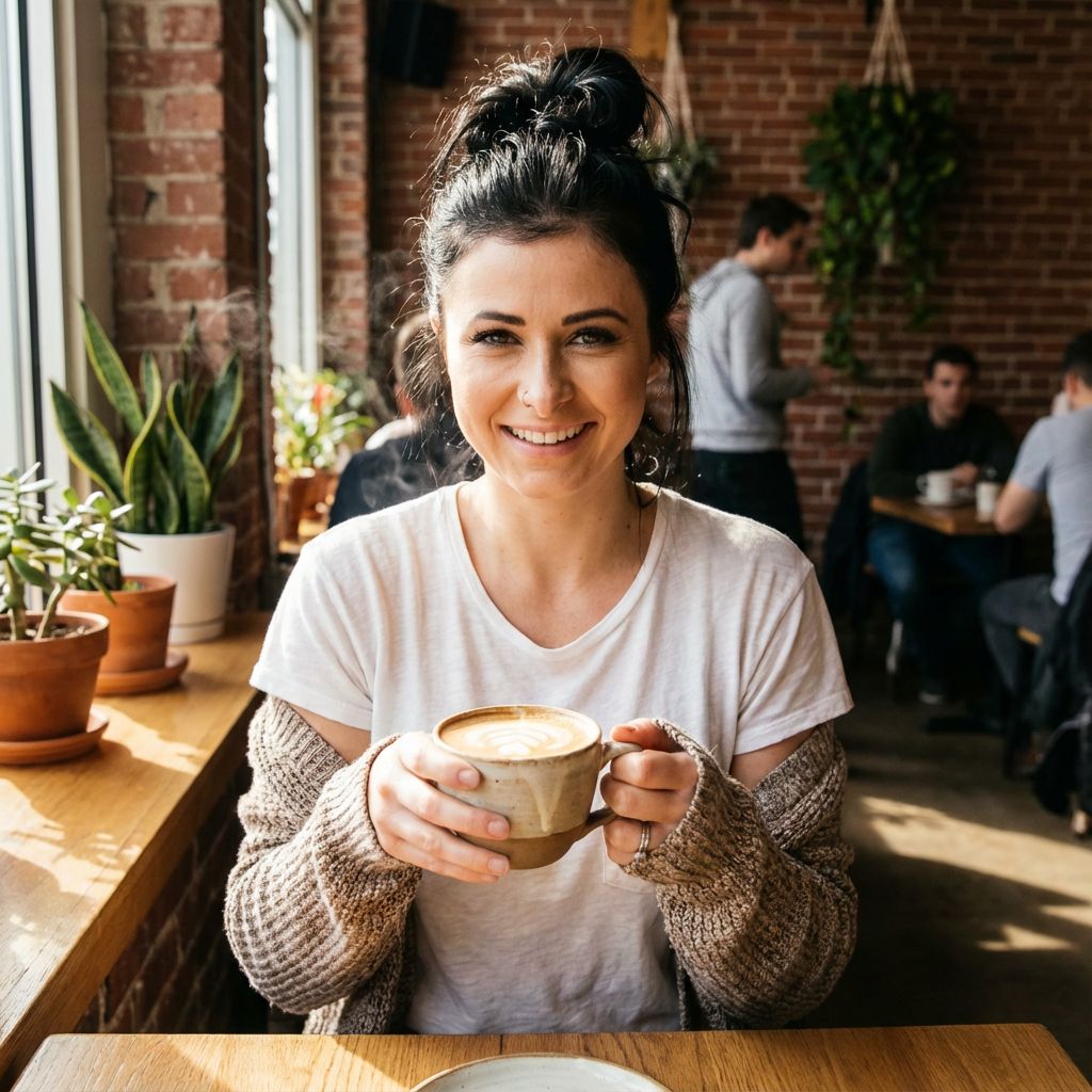 AI generated lifestyle portrait