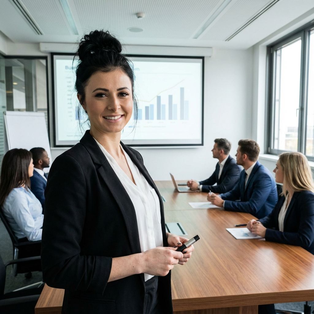 AI generated professional portrait