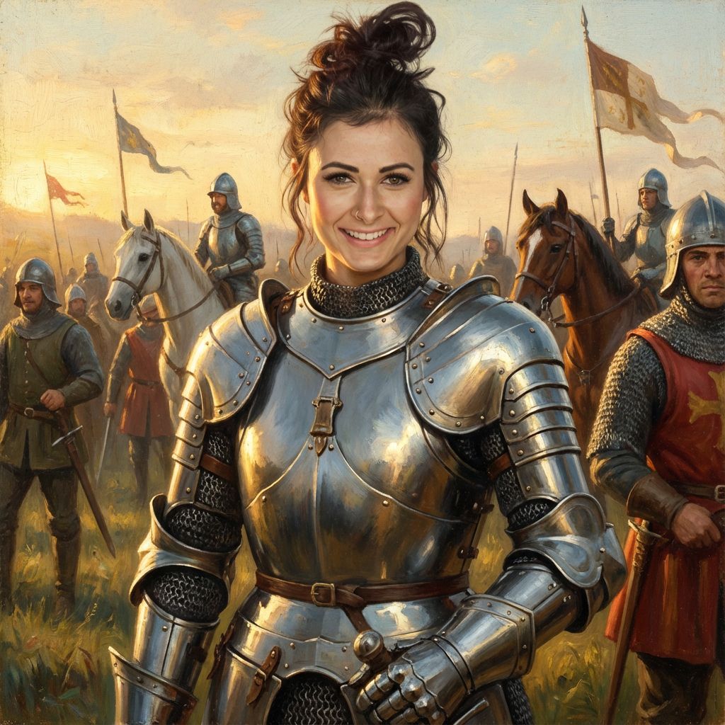 AI generated medieval portrait