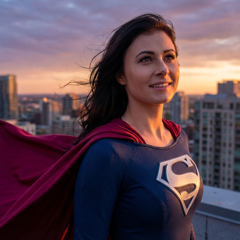 AI generated cinematic portrait