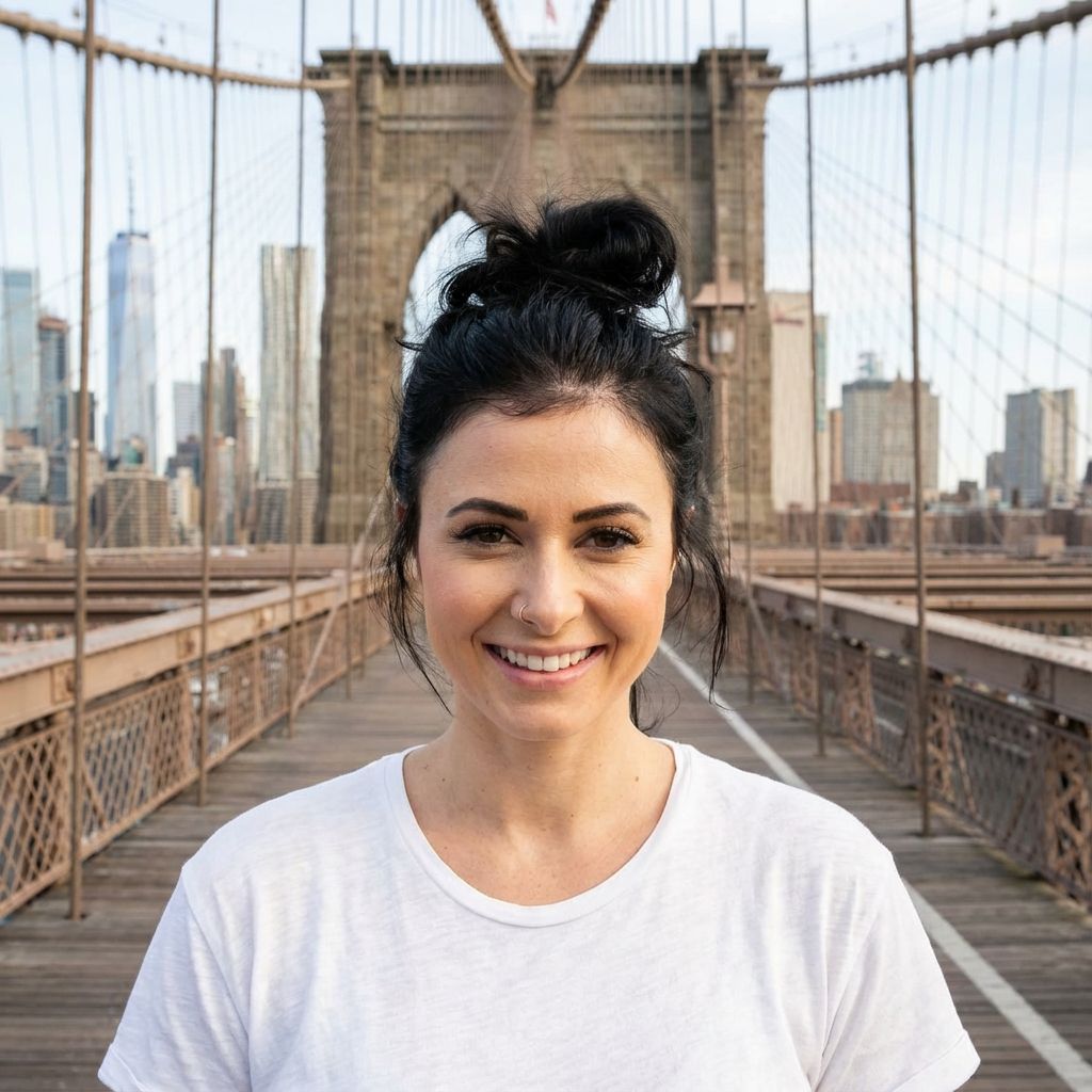 AI generated urban portrait