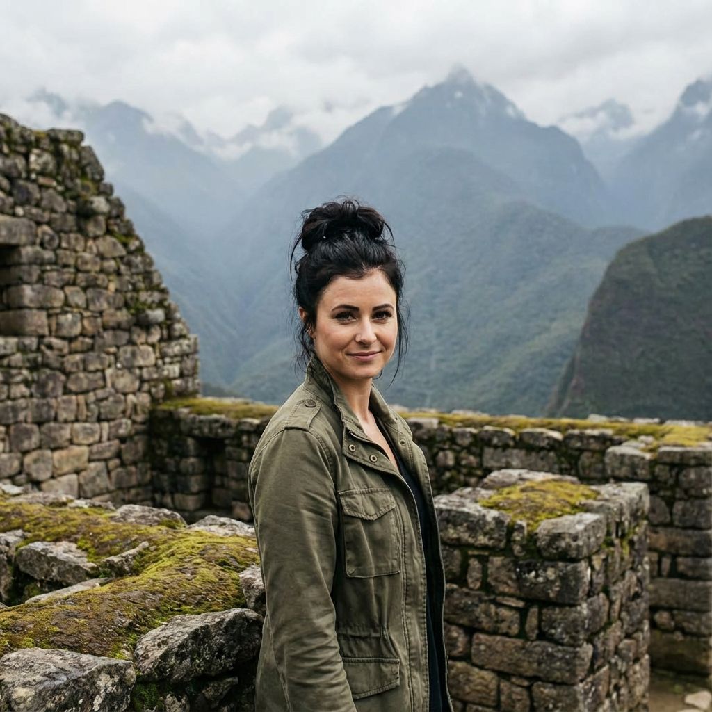 AI generated travel portrait