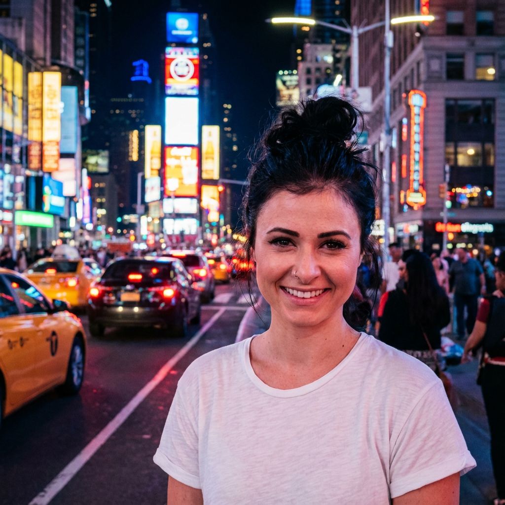 AI generated city portrait