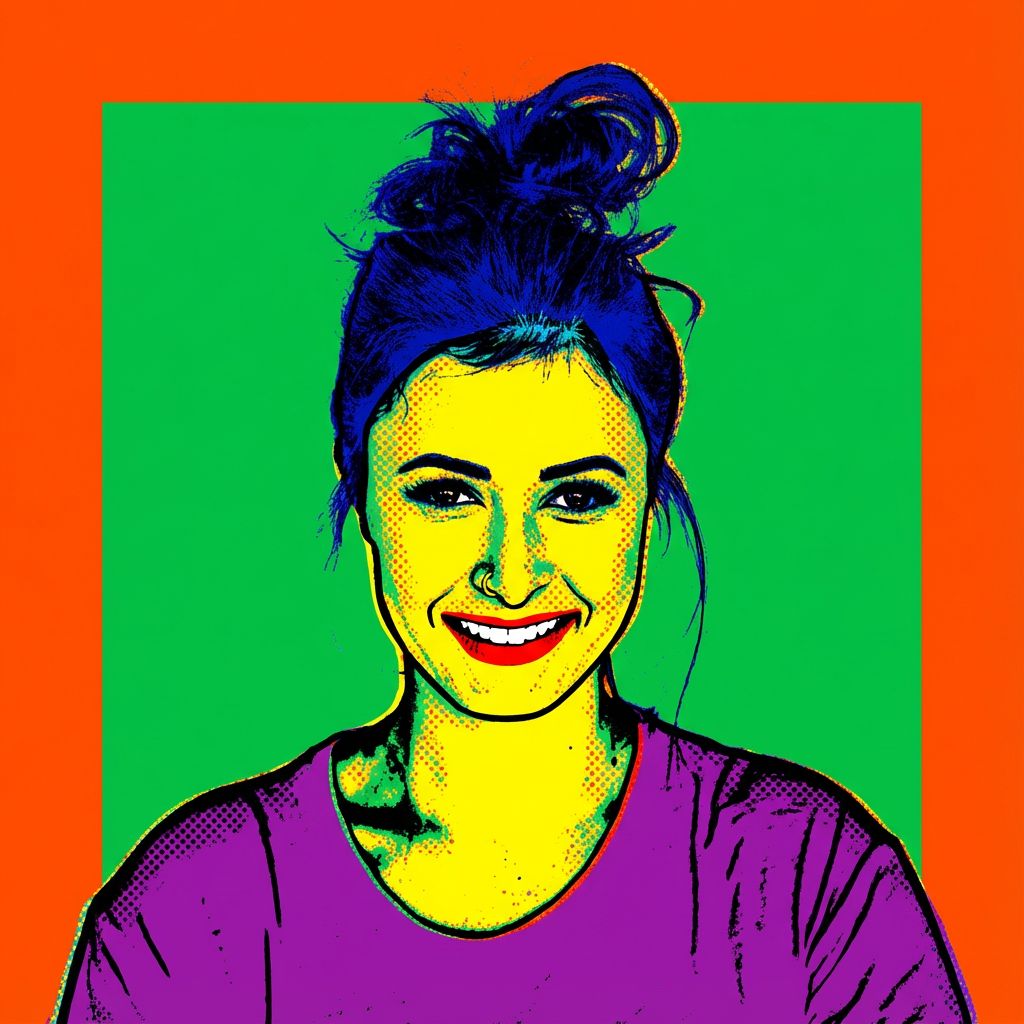 AI generated pop art