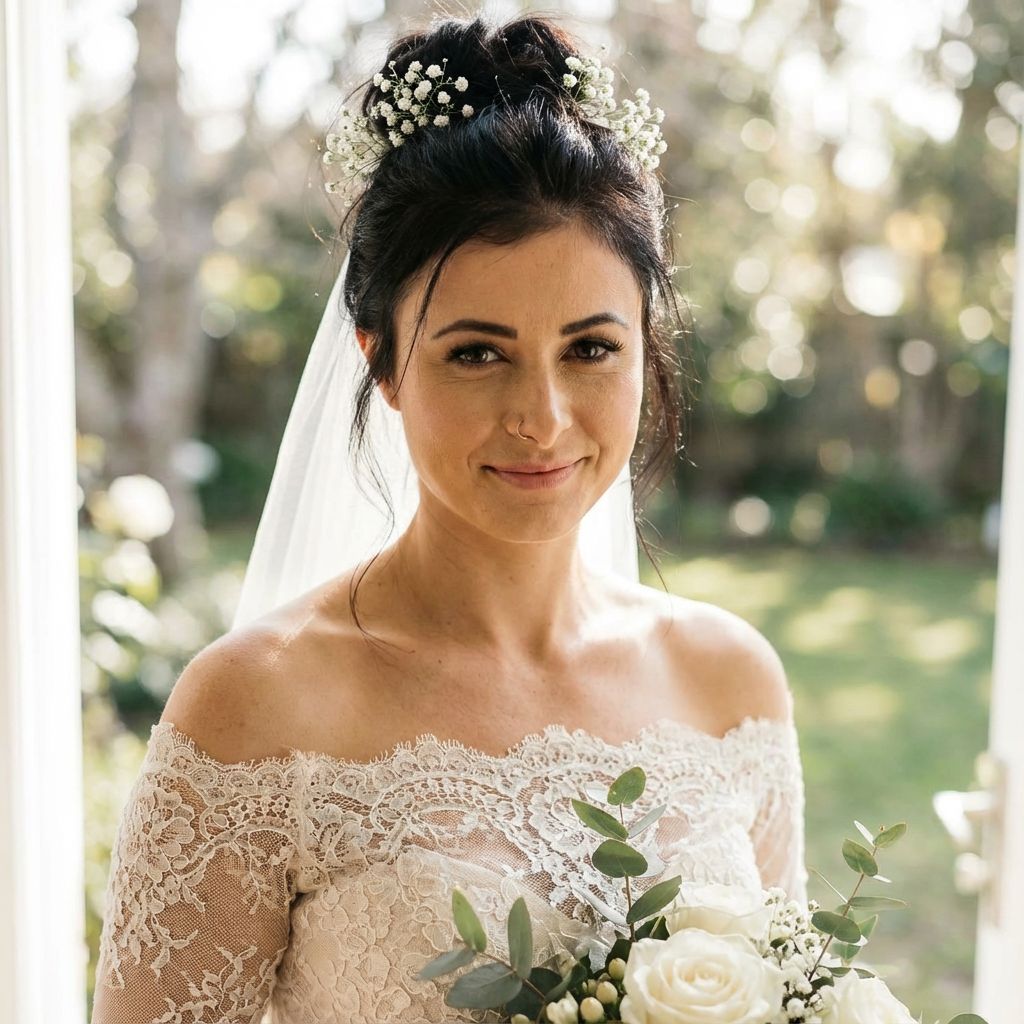 AI generated wedding portrait